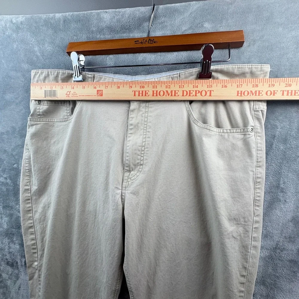 Peter Millar Pants Men 38x32 Khaki Chino Stretch Pima Cotton Golf CountryClub